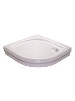 Ravak Elipso-90 PAN íves Zuhanytálca (fehér) A227701410 - Fü