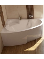 Ravak Asymmetric 160 x 105 bal akrilkád (hófehér) C461000000