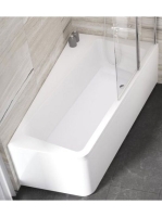 Ravak 10° kád 160x95 jobbos fehér C841000000 - Fürdőszoba -