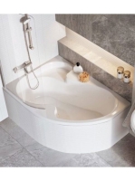 Ravak Rosa I 140 x 105 bal akrilkád (hófehér) CI01000000 - F