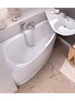 Ravak Avocado 160 x 75 bal akrilkád (hófehér) CQ01000000 - F