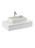Ravak SD Formy 1000 mosdó alatti szekrény, magasfényű fehér