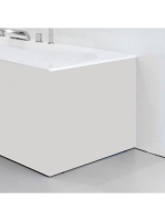 Ravak City MDF Oldallap 80 balos, fehér X000001062 - Fürdősz