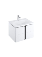 Ravak SD Balance 800 mosdó alatti szekrény, fehér/grafit X00