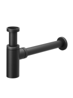 Ravak teleszkópos mosdó szifon, fekete X01747 - Fürdőszoba -