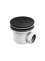 RAVAK Professional zuhanytálca szifon 90 matt fekete X01749