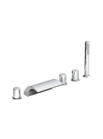 Ravak Waterfall 025.00 kádperemre szerelhető vízeséses csapt