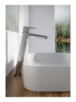 Ravak 10° Free álló mosdócsaptelep, magasított, leeresztő né