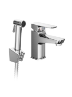 Ravak BM 011.01 álló mosdócsaptelep bidézuhannyal és fali ta