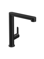 Ravak Puri álló konyhai csaptelep, fekete X070183 - Konyha -