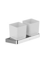 Ravak 10° TD 220.00 Dupla pohártartó X07P322 - Fürdőszoba -