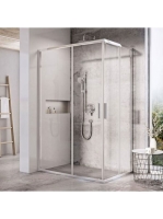 Ravak Blix Slim BLSRV2K-100 sarokbelépős zuhanykabin (króm+T