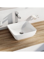 Ravak Mosdó Uni 380 S Slim kerámia fehér XJX01138001 - Fürdő
