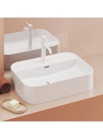 Ravak Ceramic Slim Shelf R kerámiamosdó 55x40 cm, túlfolyóva