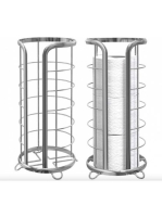 Tutumi álló WC papír taró, fényes króm REA-07016 - Fürdőszob