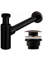 Rea Univerzális mosdószifon click-clack leeresztő szeleppel,