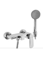 Rea Berg fürdőkád csaptelep kaszkád kifolyóval és kézizuhany