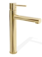 Rea Tess magas fürdőszobai csaptelep, fényes arany REA-B8803