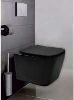 Rea Raul perem nélküli fali WC csésze 34,5x51 cm mélyöblítés