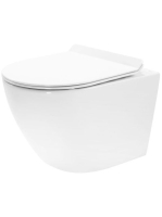 Rea Carter Rimless fali WC csésze 37x49 cm mélyöblítéssel, D