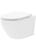Rea Carlo perem nélküli fali WC csésze 37x49,5 cm mélyöblíté