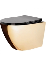 Rea Carlo Rimless fali WC csésze mélyöblítéssel 49,5x37 cm ü