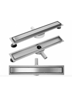 Rea Neo Pro Pure lineáris zuhanylefolyó szett 70 cm, szálcsi