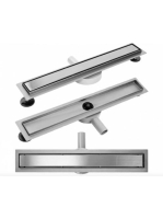 Rea Neo Pro Pure lineáris zuhanylefolyó szett 50 cm, szálcsi