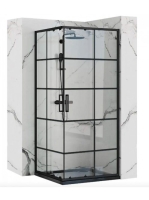 Rea Concept tolóajtós zuhanykabin 90x190 cm átlátszó üveggel