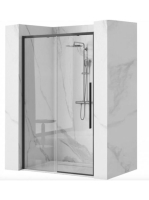 Rea Solar Univerzális tolózuhanyajtó 140x195 cm átlátszó üve