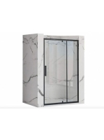 Rea Rapid Swing kifelé nyíló zuhanyajtó 120x195 cm, átlátszó