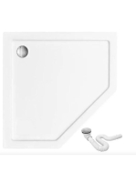 Rea Diamond akril zuhanytálca 90x90 cm, fehér REA-K6522 - Fü