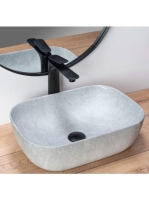 Rea Livia pultra tehető kerámia mosdótál 46,5x33,5 cm, matt