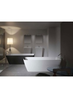 Riho Malaga SOLID SURFACE szabadonálló kád 160x75 cm, matt f