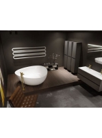 Riho Oviedo SOLID SURFACE szabadonálló kád 160x160 cm, matt