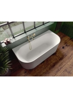 Riho Valor SOLID SURFACE falhoz illeszthető kád 180x80 cm, m