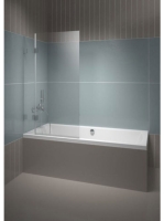 Riho Scandic NXT X109 kádparaván átlátszó üveg 85X150 cm kró