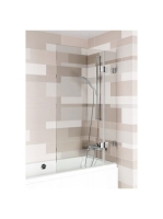 Riho Scandic NXT X109V kádparaván átlátszó üveg 90X150 cm kr