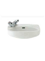 Roca Ibis Falra szerelhető kompakt porcelán mosdókagyló 44x3