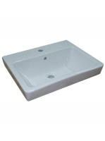 Roca Caserta pultra ültethető vagy falra szerelhető mosdó 55