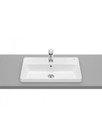 Roca The Gap beépíthető mosó 60x39 cm, fehér A3270YA000 - Fü