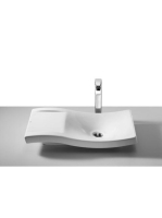 Roca Urbi 2 pultra ültethető mosdó 66×38 cm fehér A327226000