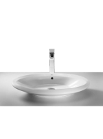 Roca Urbi pultra építhető mosdó 640x430mm A32722B000 - Fürdő