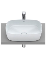 Roca Inspira Soft Fineceramic mosdótál 50x37 Gyöngy színű A3