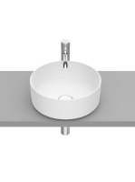 Roca Inspira Round kerek Fineceramic mosdótál R37x14 matt fe