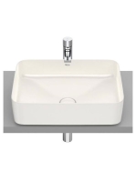 Roca Inspira Square pultra ültethető Fineceramic mosdó 50x37