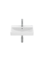 Roca Ona FineCeramic kompakt mosdó túlfolyóval 50x36 cm, feh