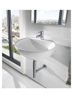 Roca Fontana fali, vagy pultra építhető mosdótál 600x480mm A