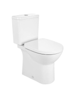 Roca Debba Round monoblokkos WC csésze, Rimless, vario lefol