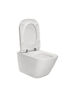 Roca The Gap Rimless fali WC csésze, Slim SoftClose WC ülőké